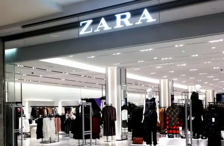 Zara : jupe à franges strassées