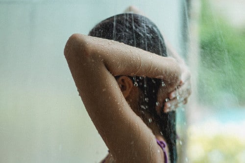 Sauter sous la douche avant de dormir