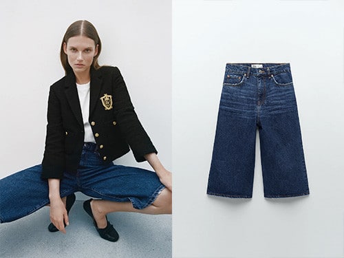 Le short en jean de Zara