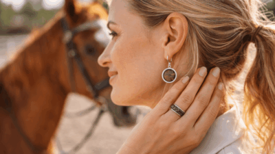 Bijoux en crin de cheval