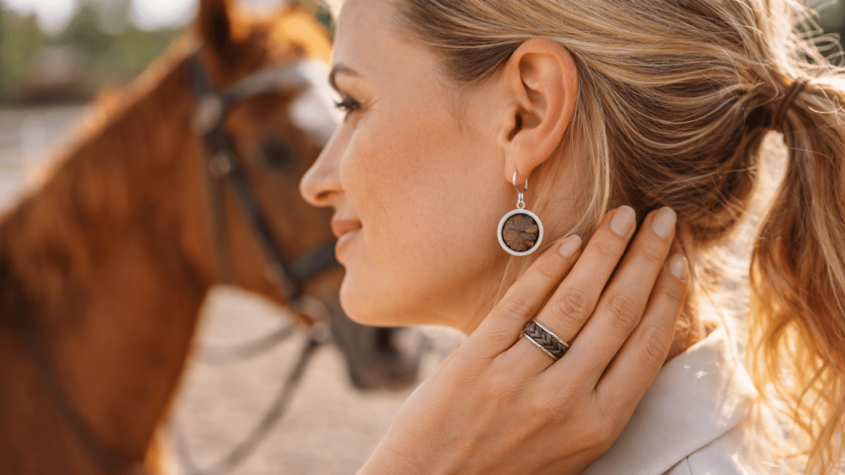 Bijoux en crin de cheval