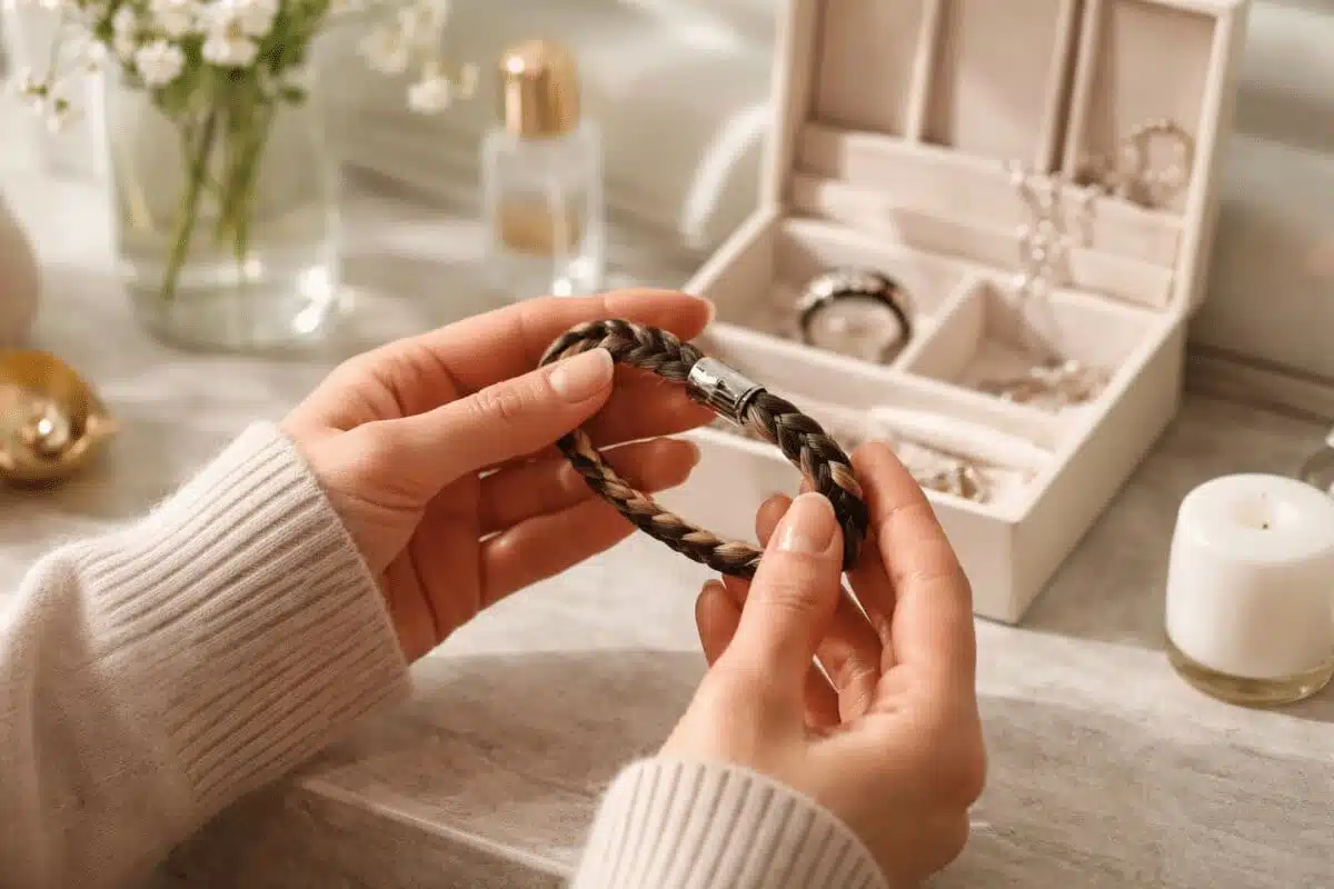 Bijoux en crin de cheval