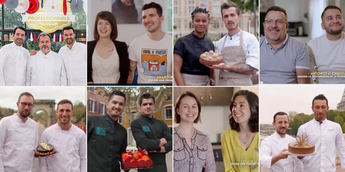 Le Meilleur Pâtissier - Les professionnels qui sont les candidats ?