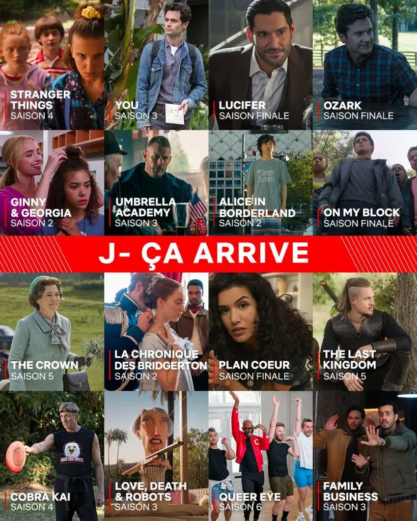 Netflix : Ces séries qui arrivent sur la plateforme cet automne et qu'il ne faut absolument pas rater !