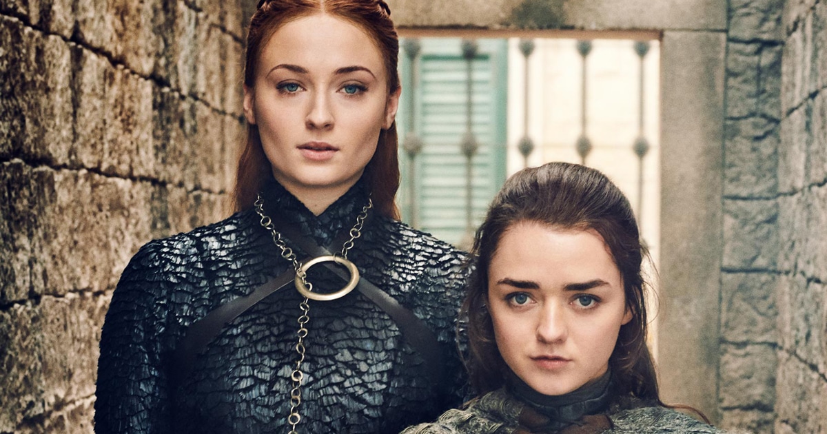 Game of Thrones Arya et Sansa Stark