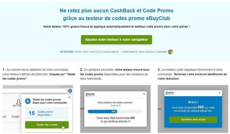 eBuyClub : cashback, codes promos, cartes cadeaux, le guide complet pour économiser de l’argent en achetant !