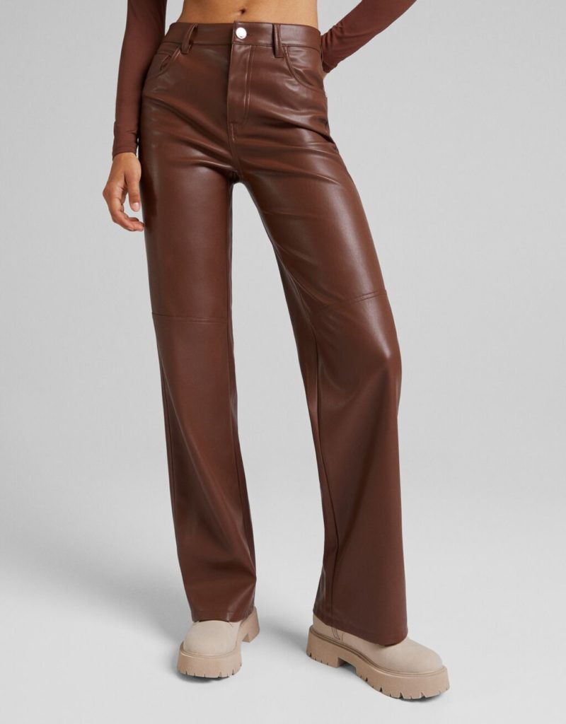 Tendance mode : Les plus beaux pantalons en cuir que toutes les fans de mode s’arrachent cet automne !