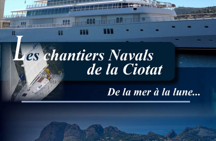 Cécile Poujol présente les chantiers navals de La Ciotat