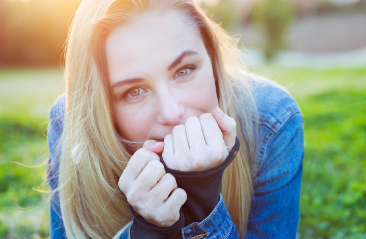 Veste en jean