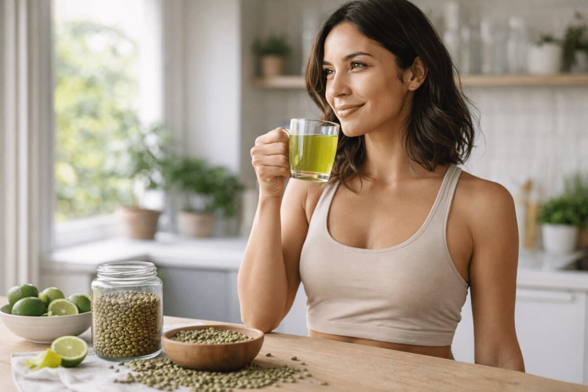 Infusion de café vert