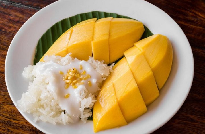 Dessert : Voici la fameuse recette du riz gluant à la mangue façon thaïlandaise !