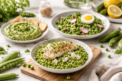 Cuisiner les petits pois comme une cheffe