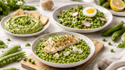 Cuisiner les petits pois comme une cheffe