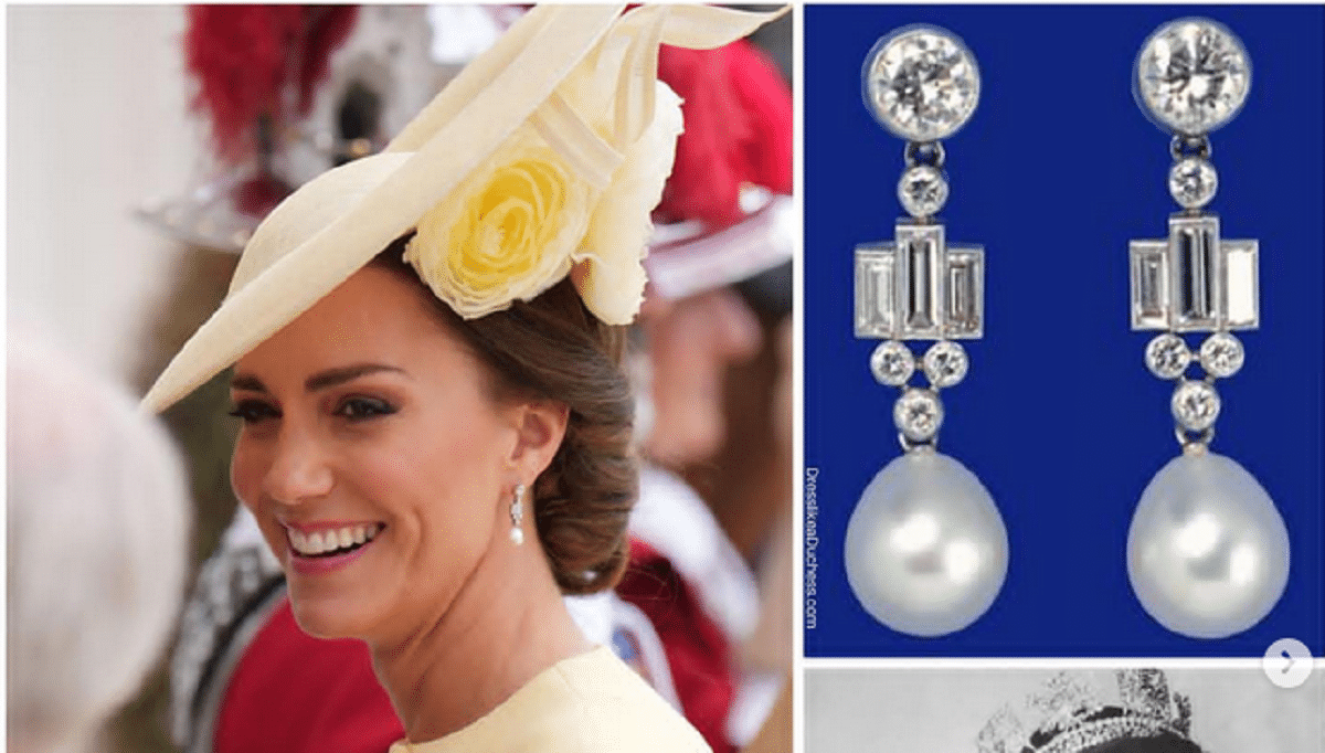 :Boucles d’oreille: En deuil, Kate Middleton et Meghan Markle optent pour les mêmes accessoires de mode! Est-ce la tendance du moment?