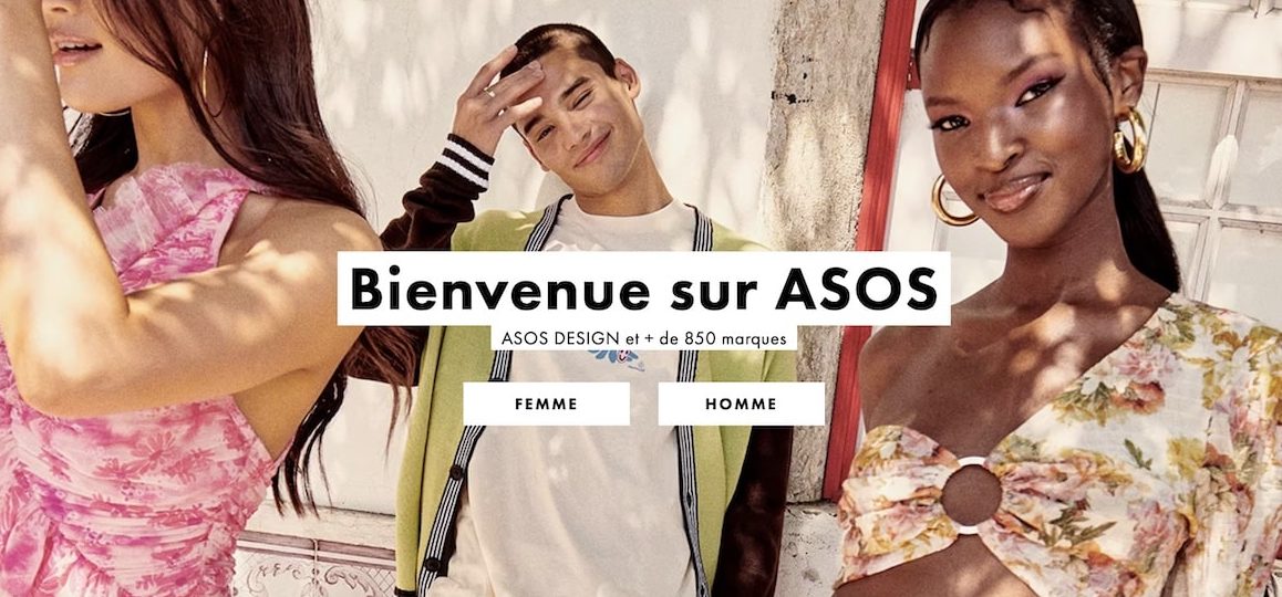Code promo exceptionnel sur tout le site ASOS Comment faire pour en