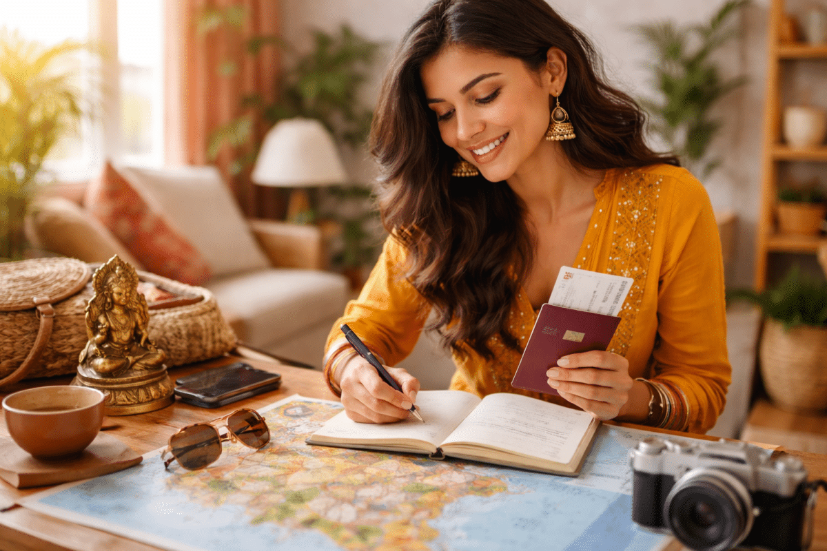 Itinéraire et déplacements en Inde