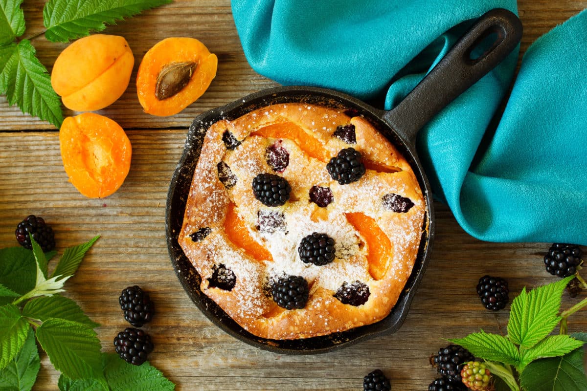 Clafoutis aux abricots de Cyril Lignac