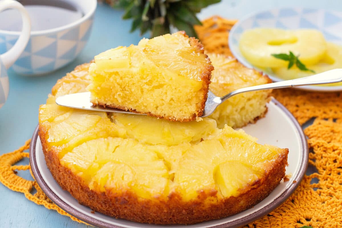 Gâteau renversé à l'ananas