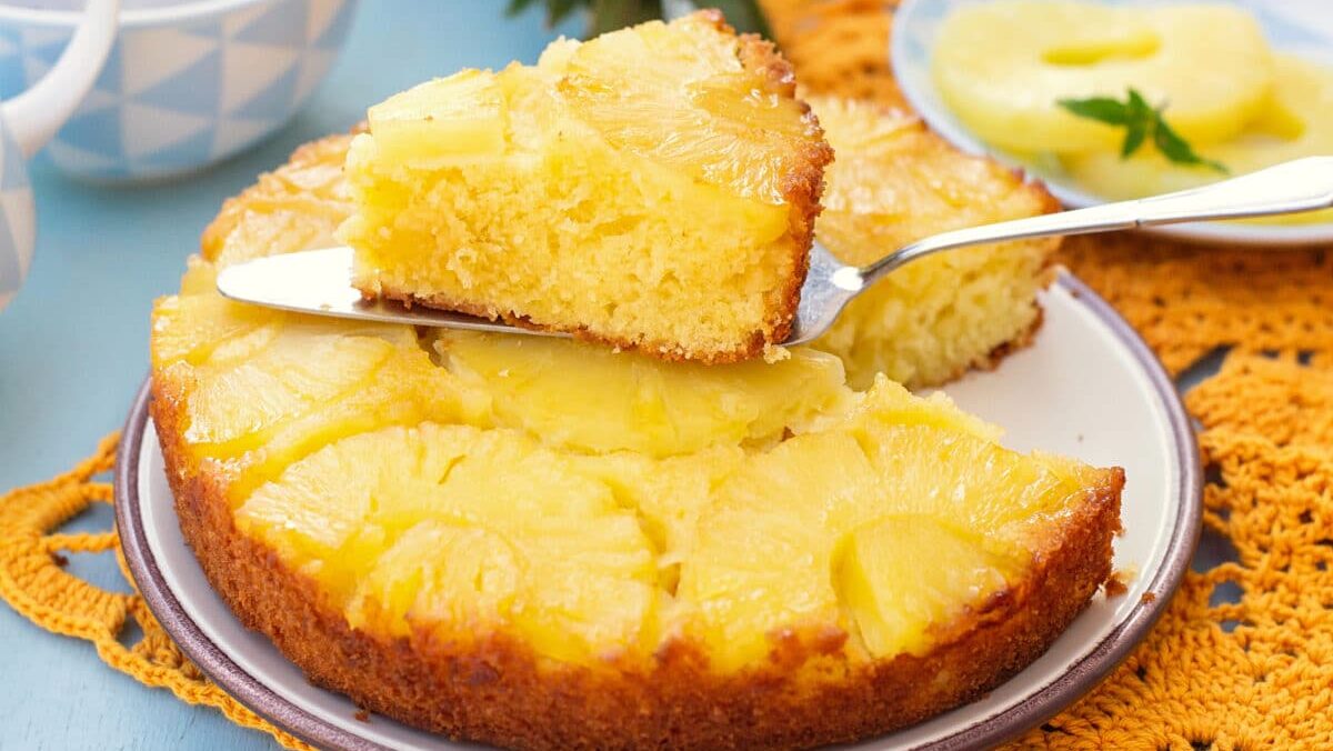 Gâteau renversé à l'ananas