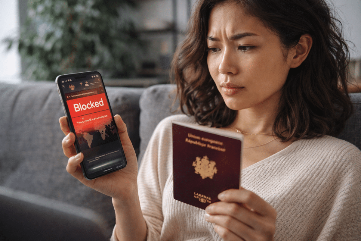 Géo-blocage des services de streaming