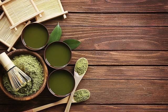 utilisation du matcha thé vert