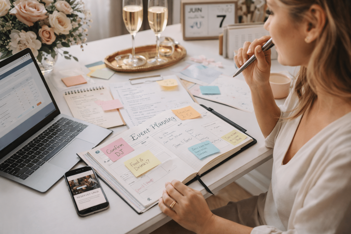 Anticiper l’organisation pour éviter le stress