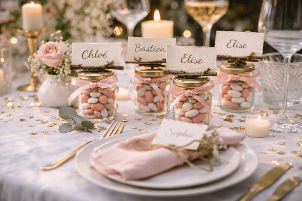 Les détails de votre décoration de table