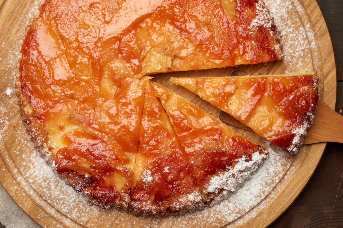 Recette de la tarte tatin salé-sucré