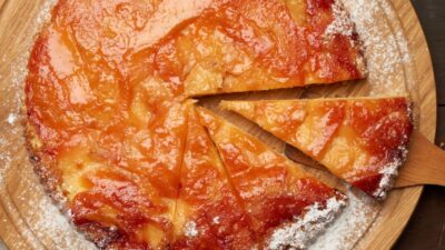 Recette de la tarte tatin salé-sucré