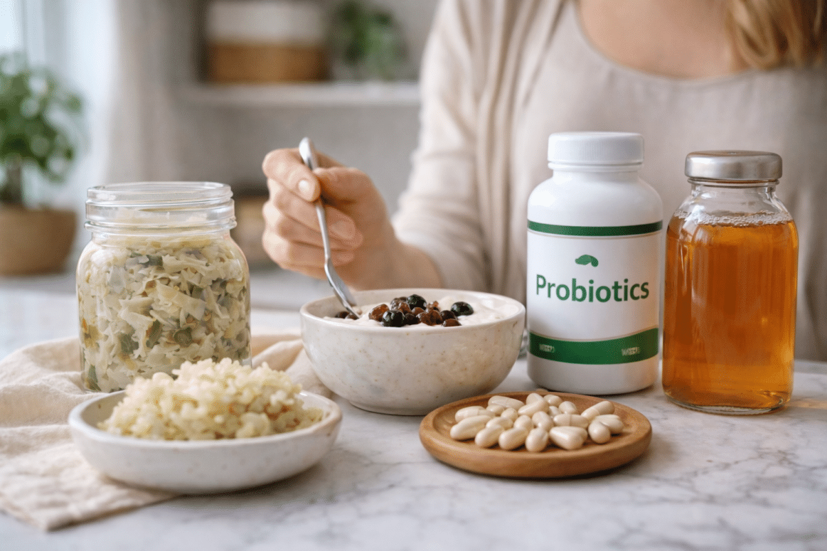 Où trouve-t-on un probiotique