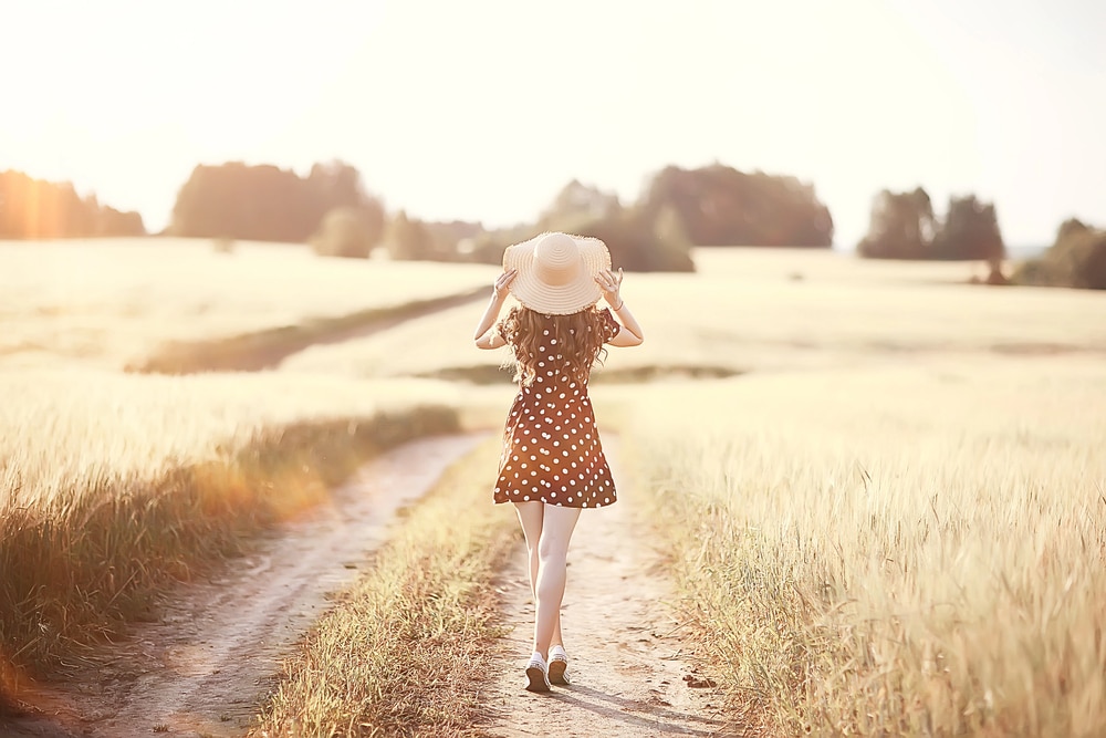 Une marche matinale avant le travail