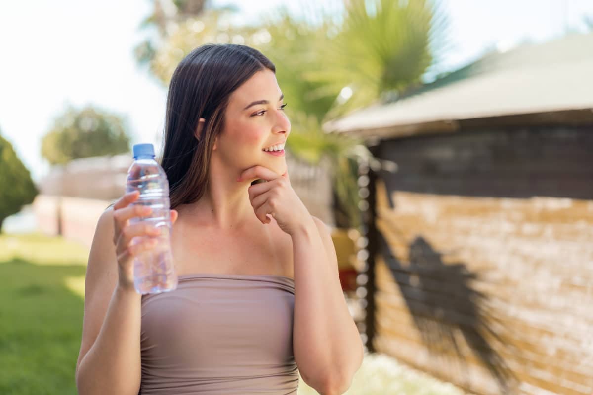 Boire de l'eau et rester en pleine forme
