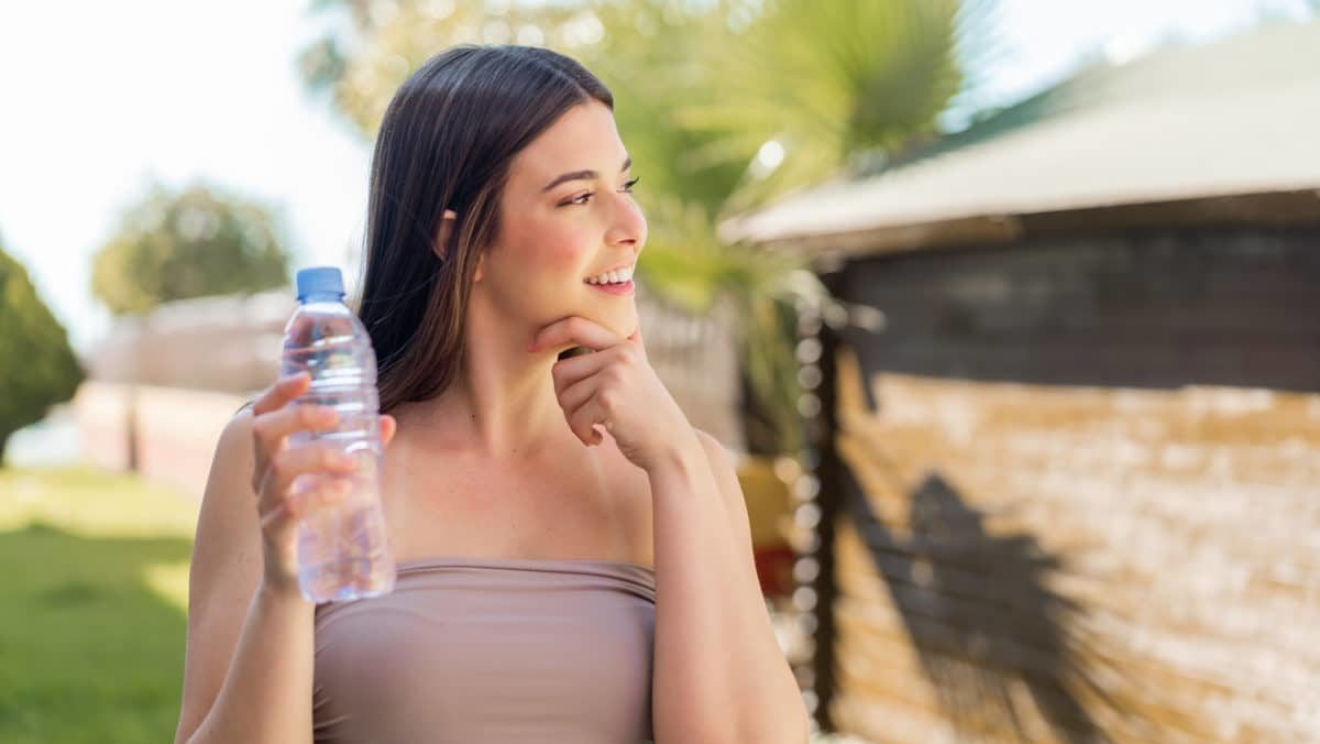 Boire de l'eau et rester en pleine forme