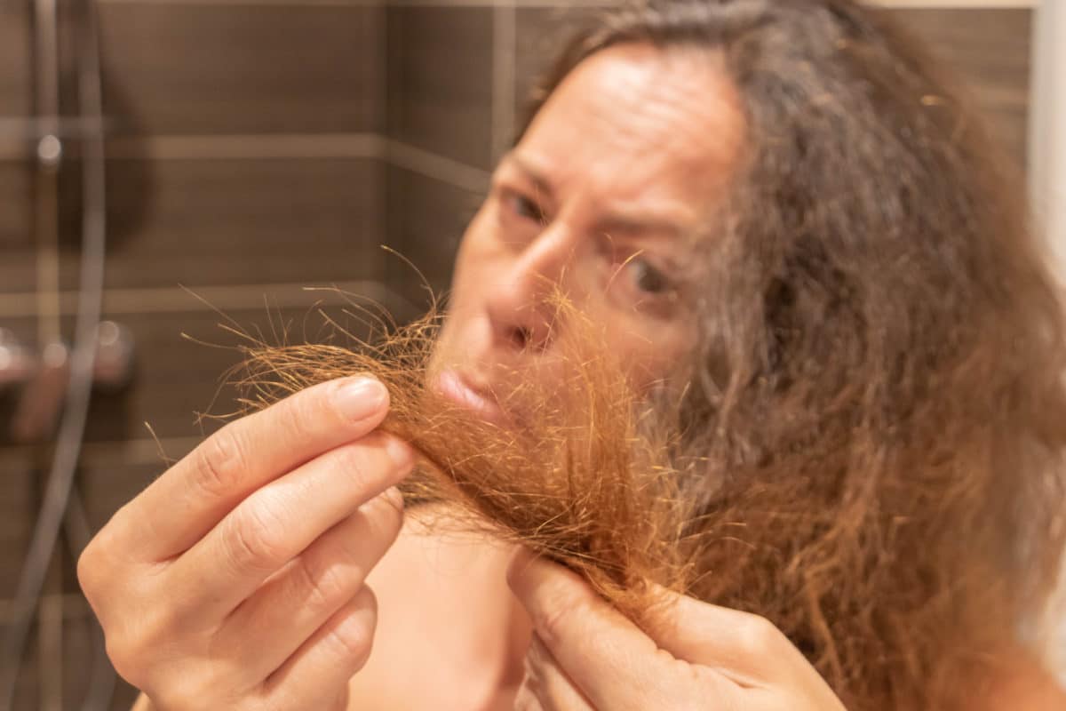 Chute des cheveux pendant la ménopause