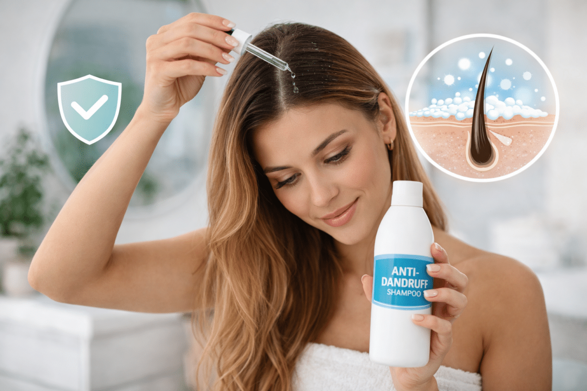 Les solutions contre les pellicules grasses