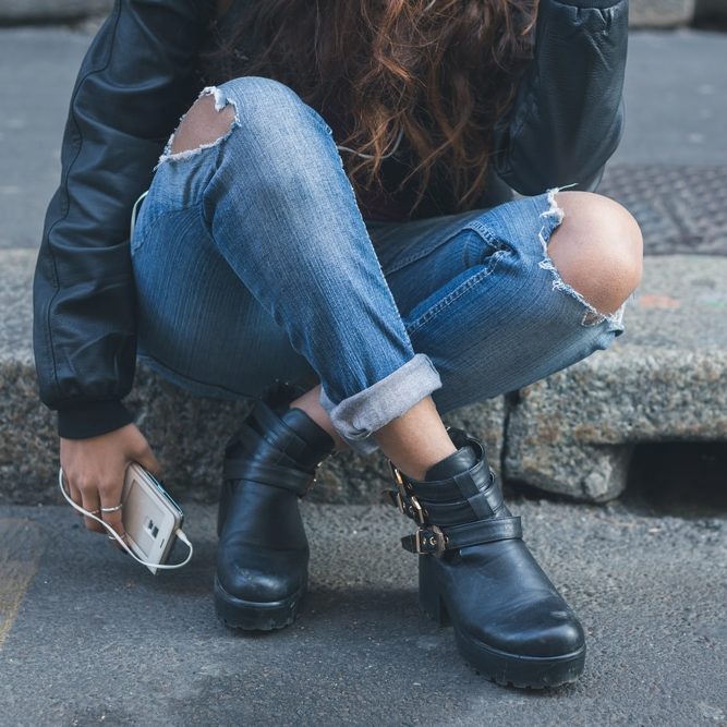 Bottes de biker