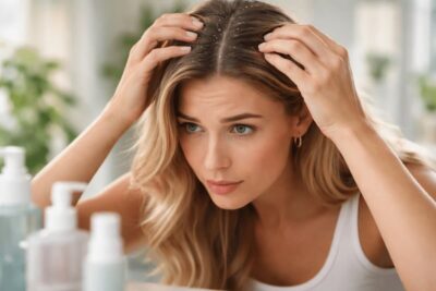 Eliminer les pellicules de ces cheveux
