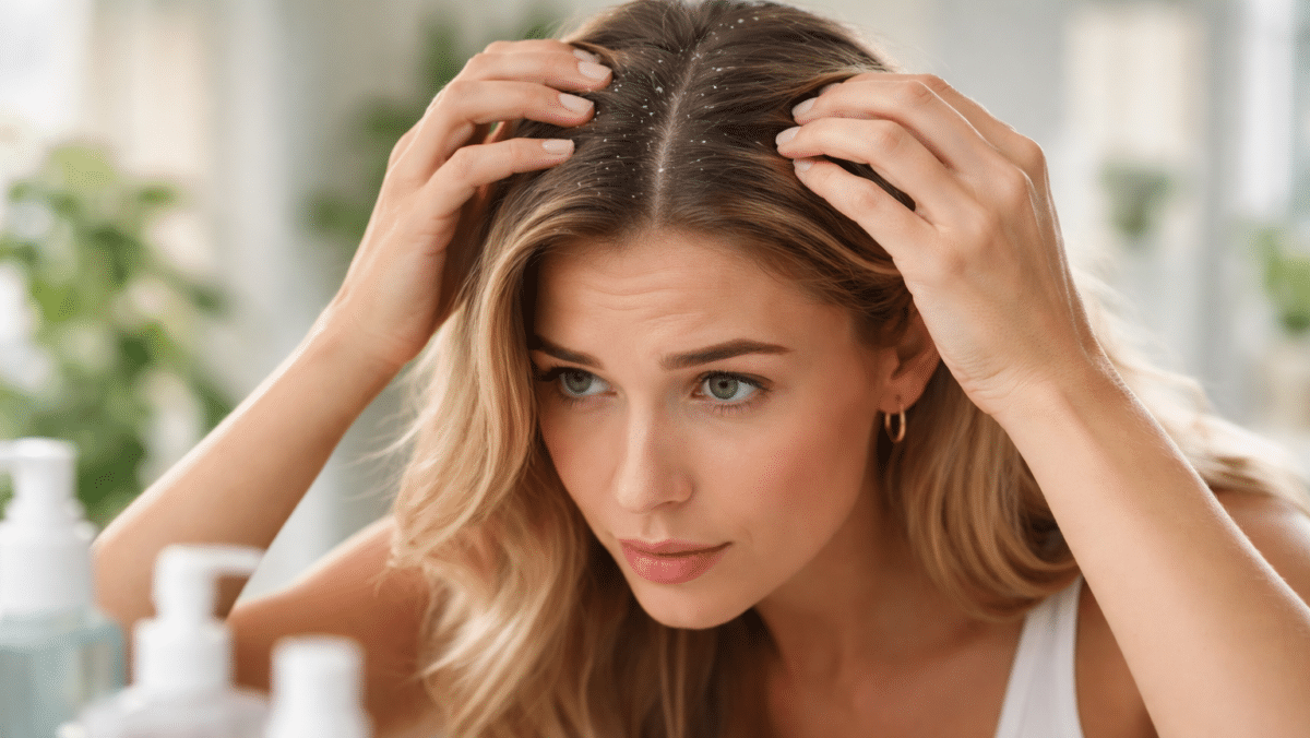 Eliminer les pellicules de ces cheveux