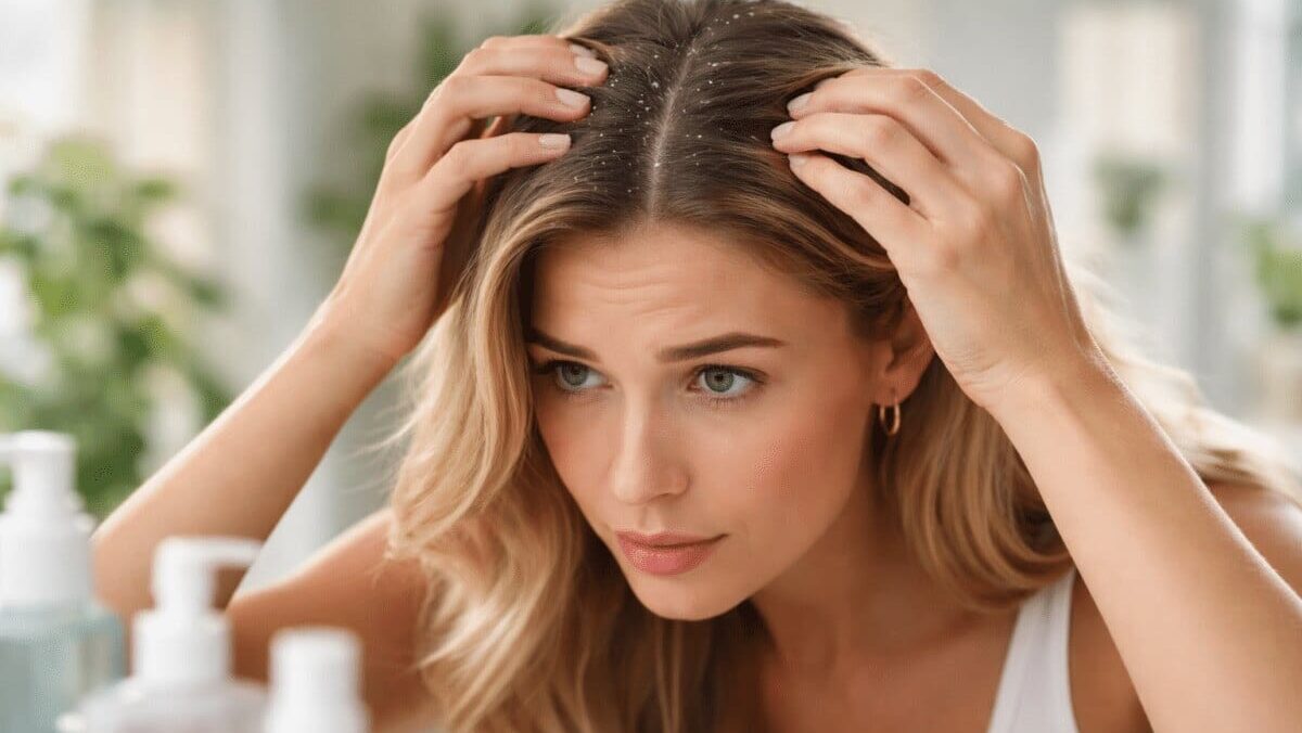 Eliminer les pellicules de ces cheveux