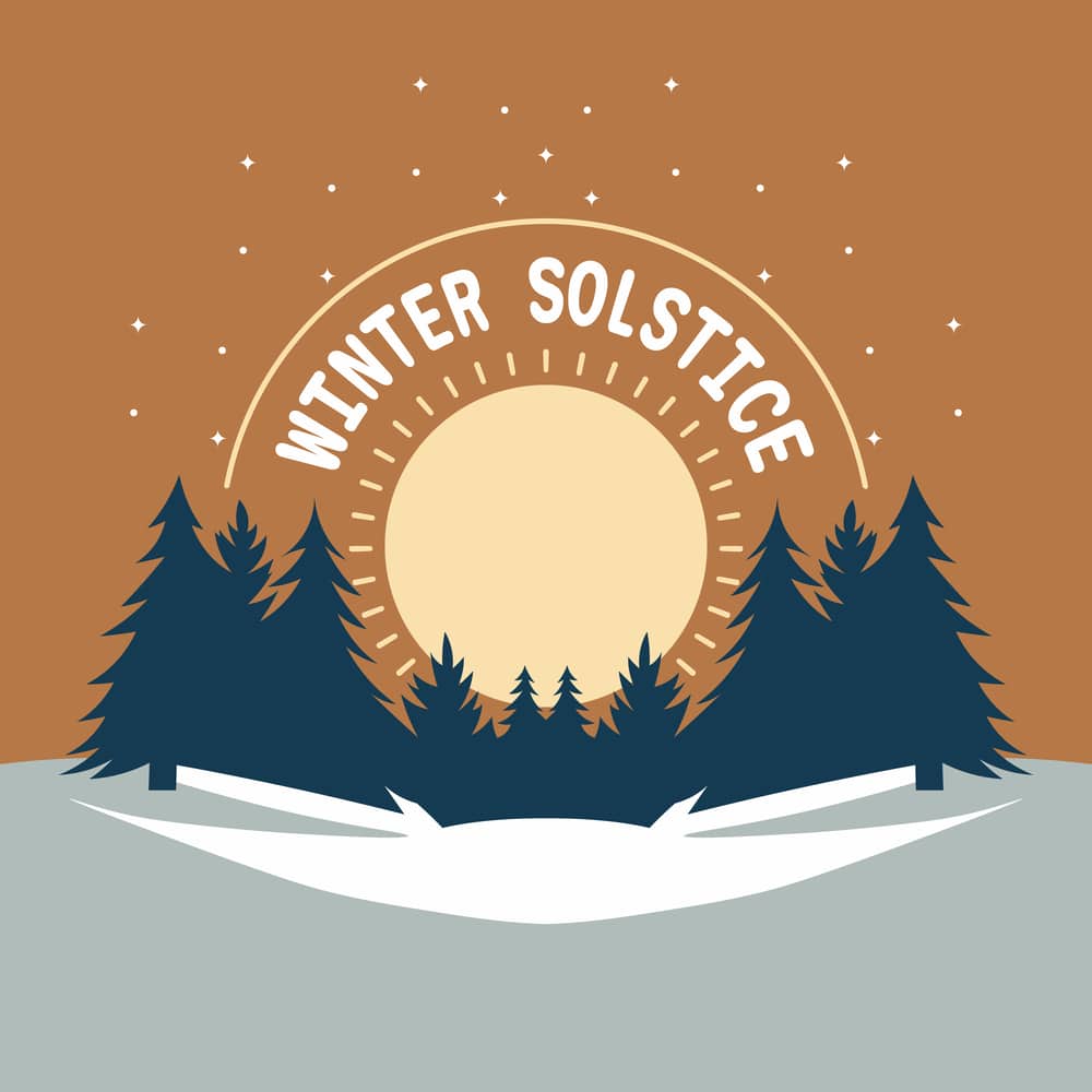 Solstice d'hiver du 21 décembre 2024