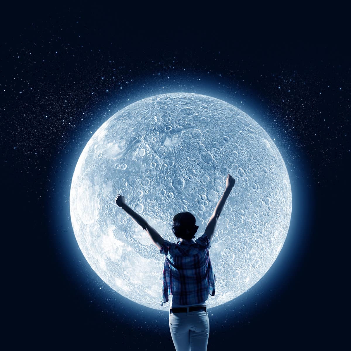 Pleine lune du 13 janvier 2025