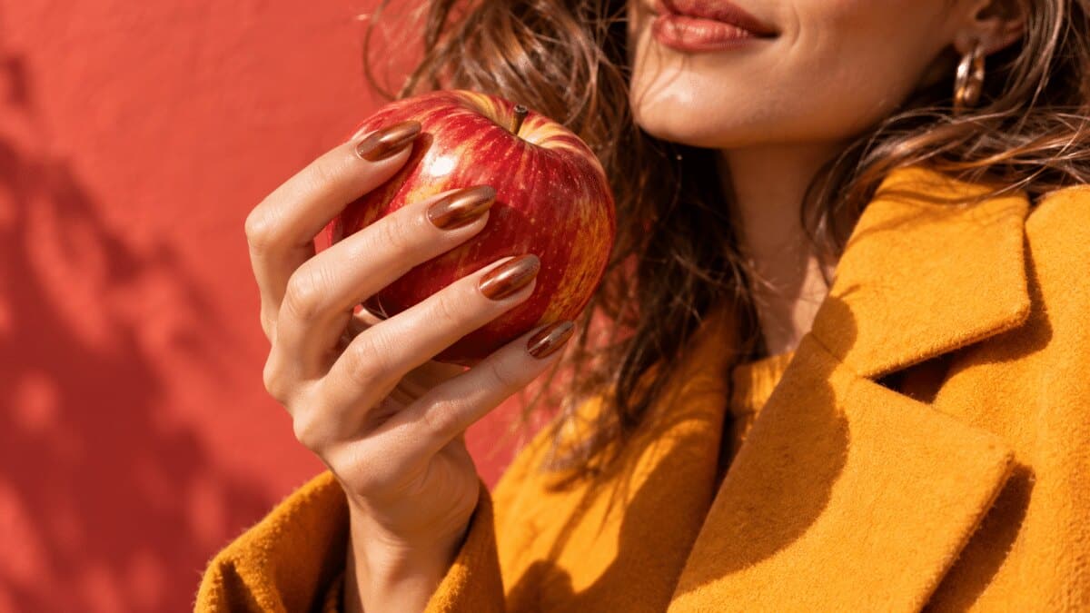 La manucure au cidre de pomme
