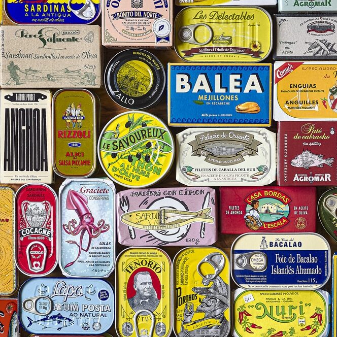Boîtes de thon
