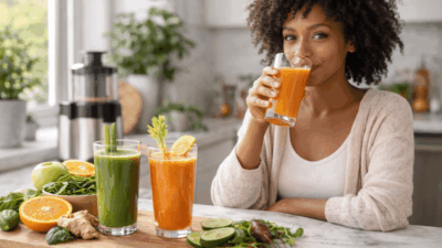 Jus de fruits cure détox