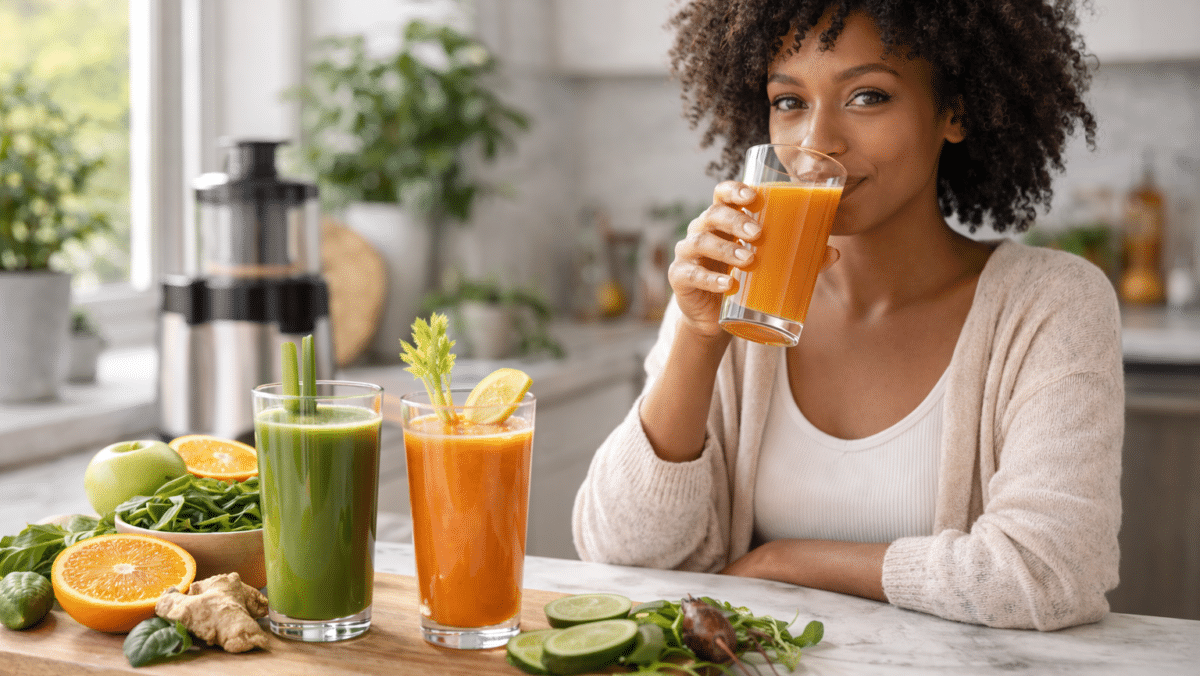 Jus de fruits cure détox