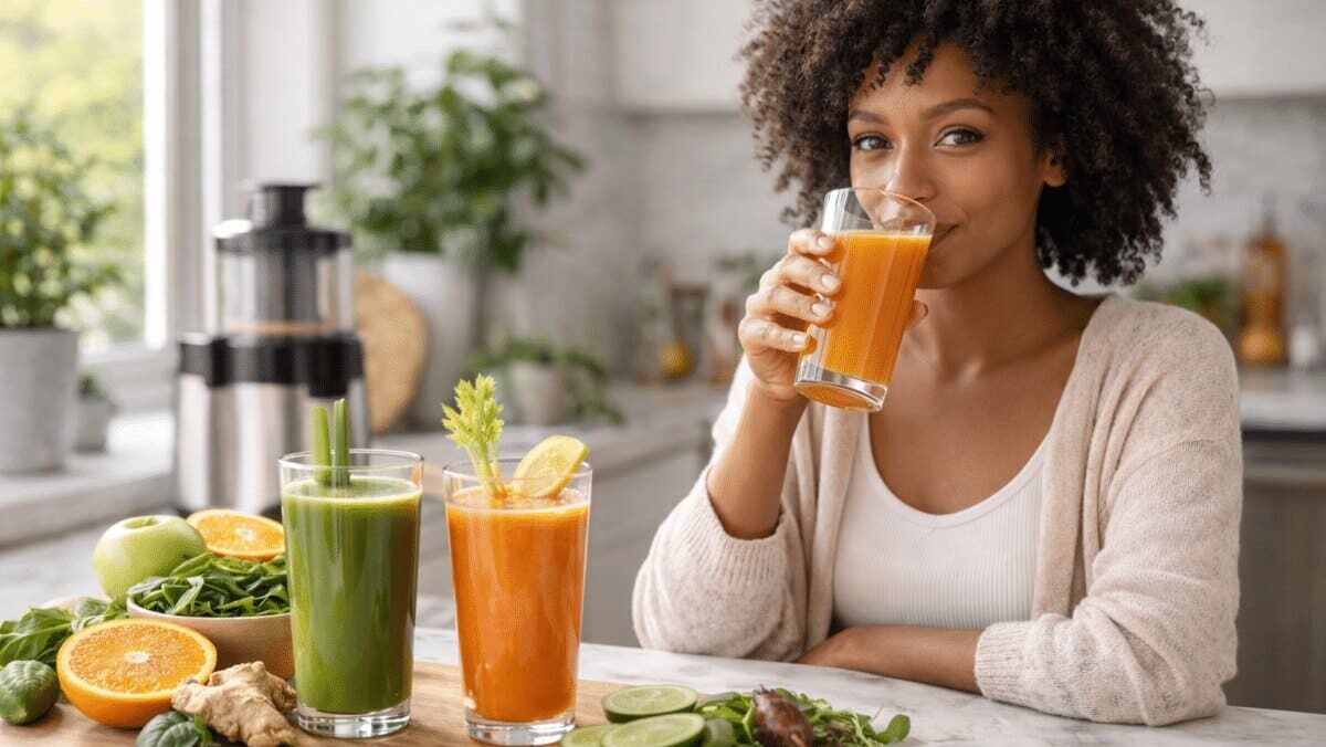 Jus de fruits cure détox
