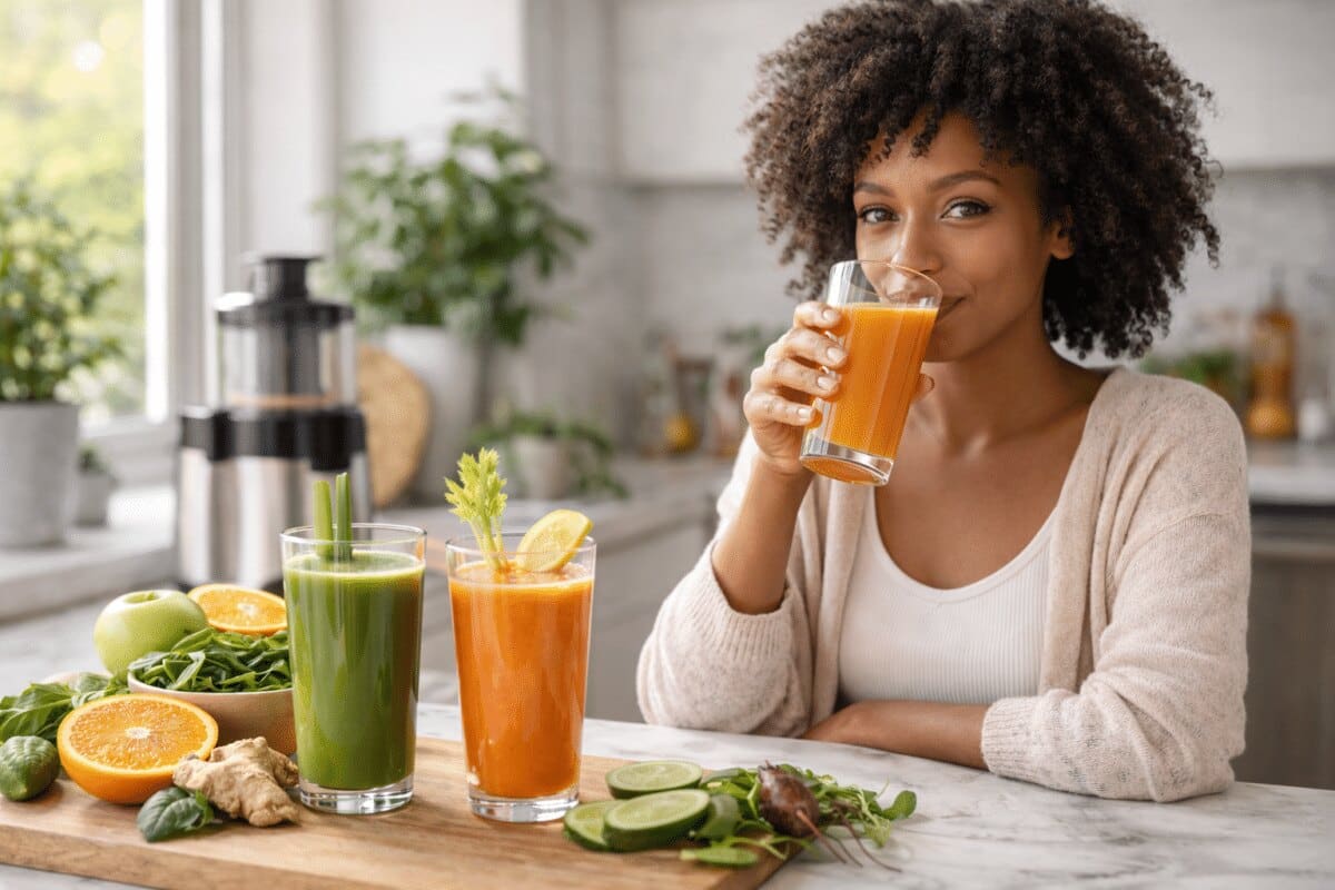 Jus de fruits cure détox
