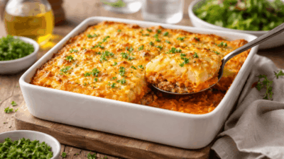 Parmentier aux carottes