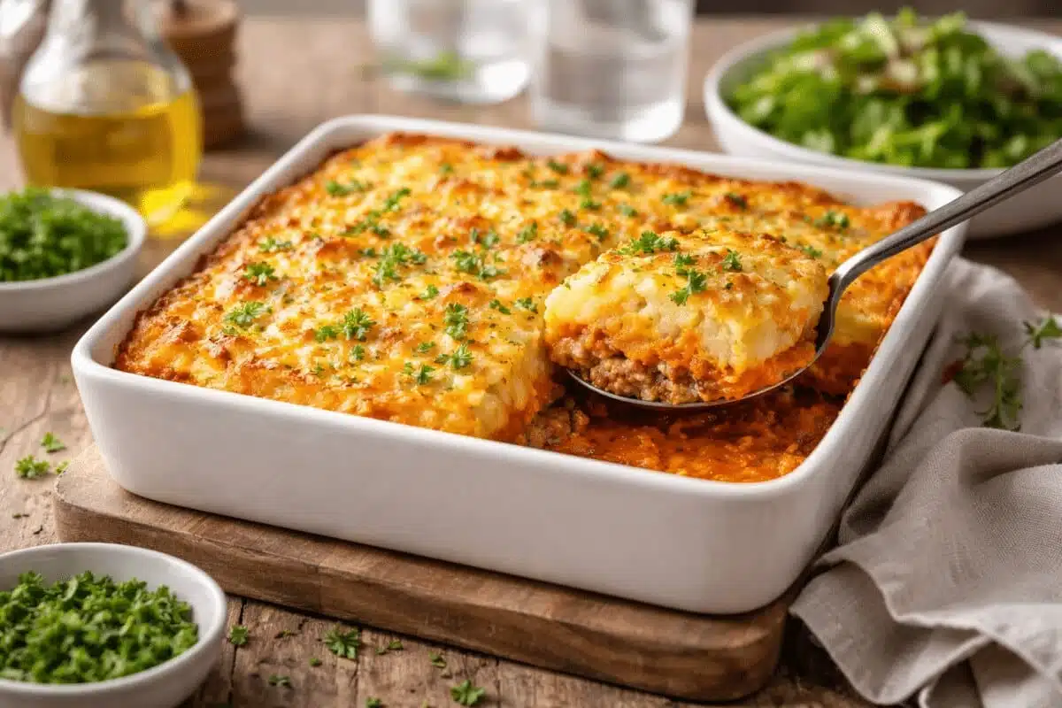 Parmentier aux carottes