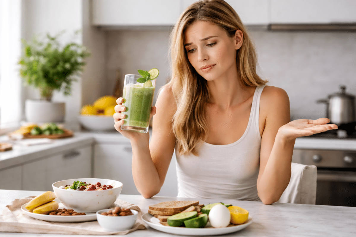 Le jus de concombre est léger